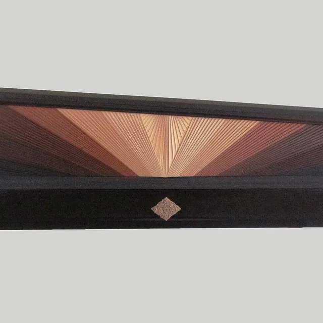 Koka zārki – drapēti